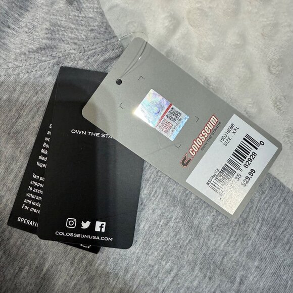 Colosseum TCU Horned Frogs OHT Military Appreciation Gray T-Shirt Mens Sz XXL - Picture 6 of 9